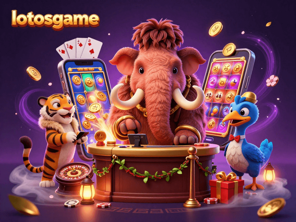 Experience thrilling adventures with lotosgame in a vibrant 3D casino world filled with excitement.