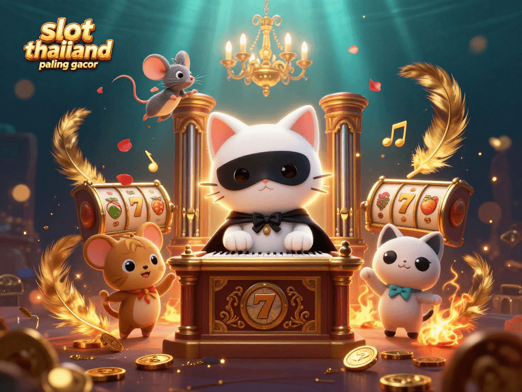 Spin the reels of 'slot thailand paling gacor' with engaging casino visuals and dynamic elements.
