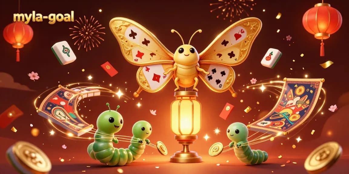 Experience gaming excitement with myla-goal in this vibrant 3D casino illustration showcasing vibrant characters and elements.
