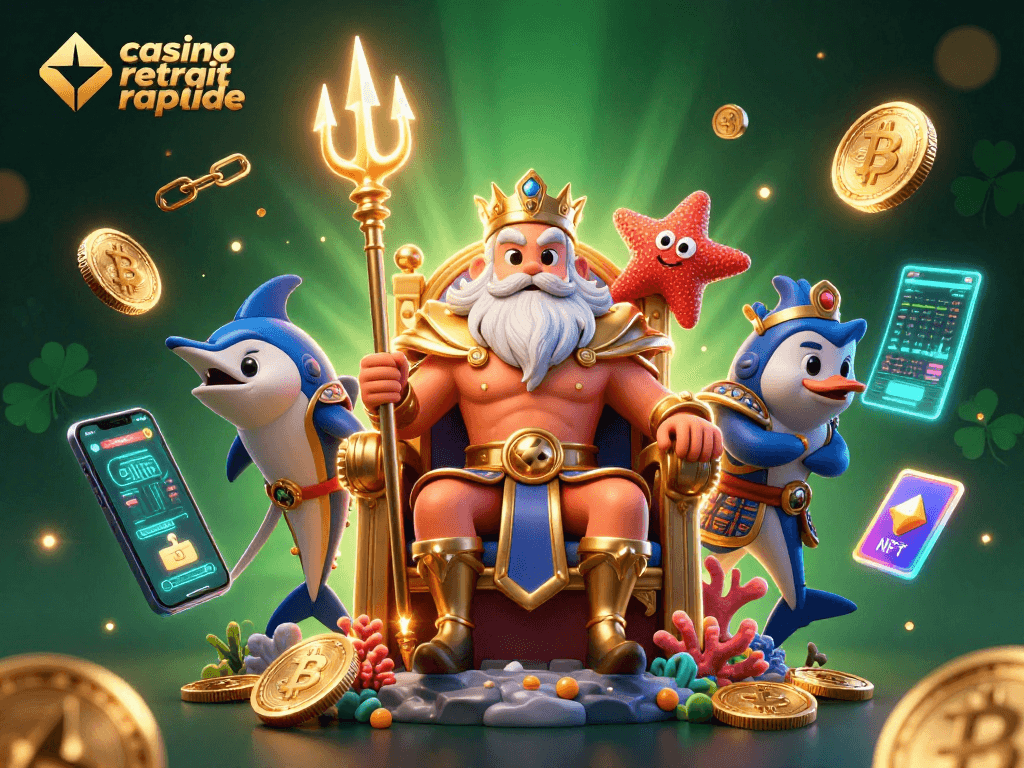 Vivez l'excitation du casino retrait rapide avec Neptune et ses compagnons pour sauver vos gains en crypto !