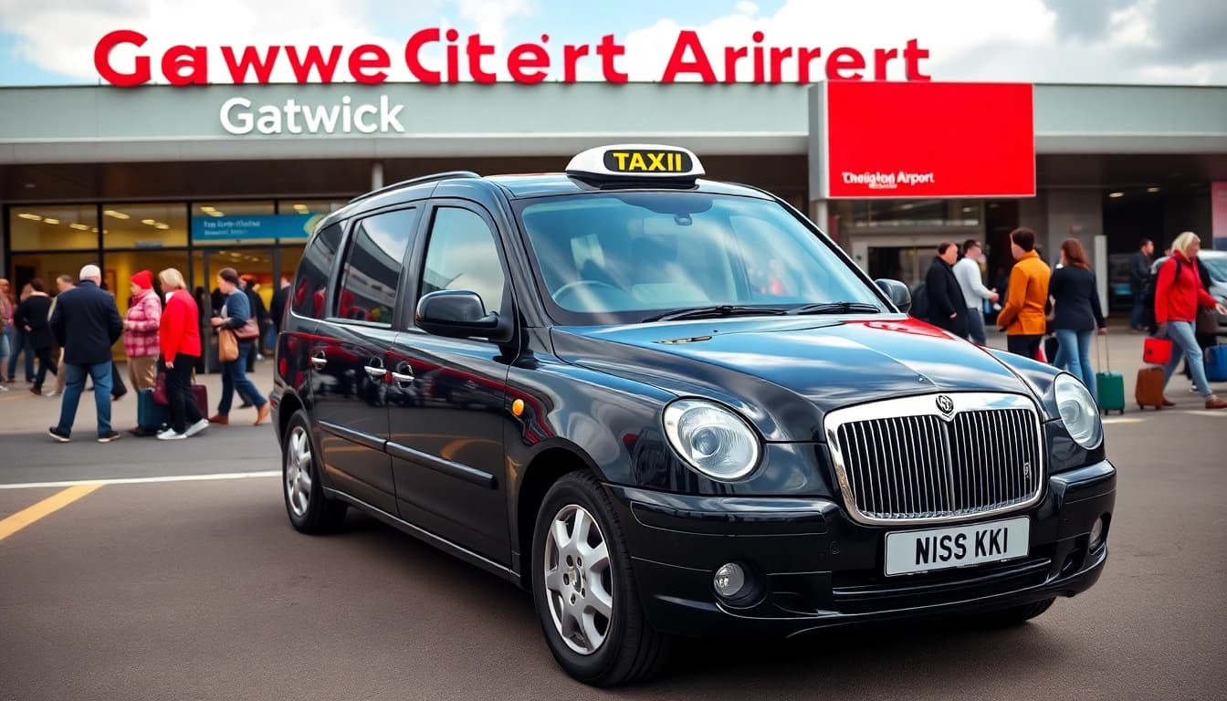 Book your Gatwick taxi service for reliable travel to the airport with ease and convenience.
