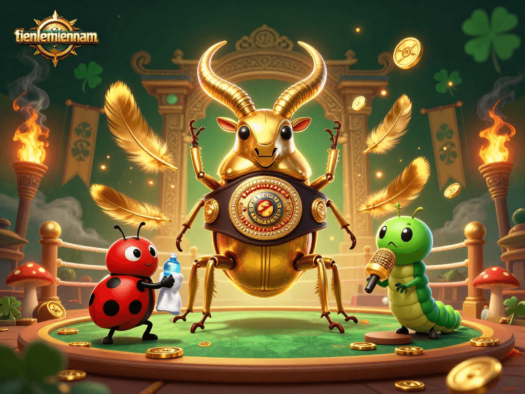 Experience dynamic gameplay at tienlenmiennam with vibrant characters in a thrilling gambling arena.