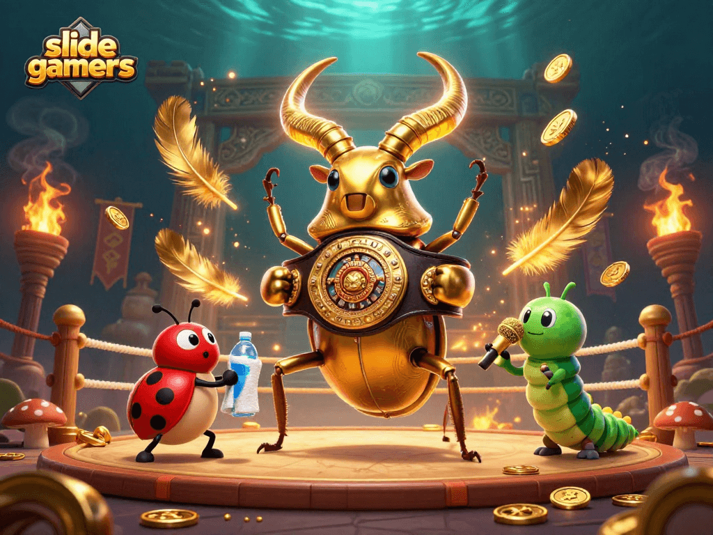 Engage in thrilling gameplay at slidegamers with vibrant characters and dynamic casino elements.