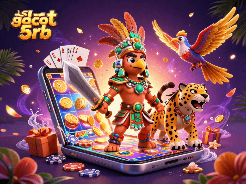 Spin the reels in exciting slot gacor 5rb games with vibrant 3D characters and dynamic elements.