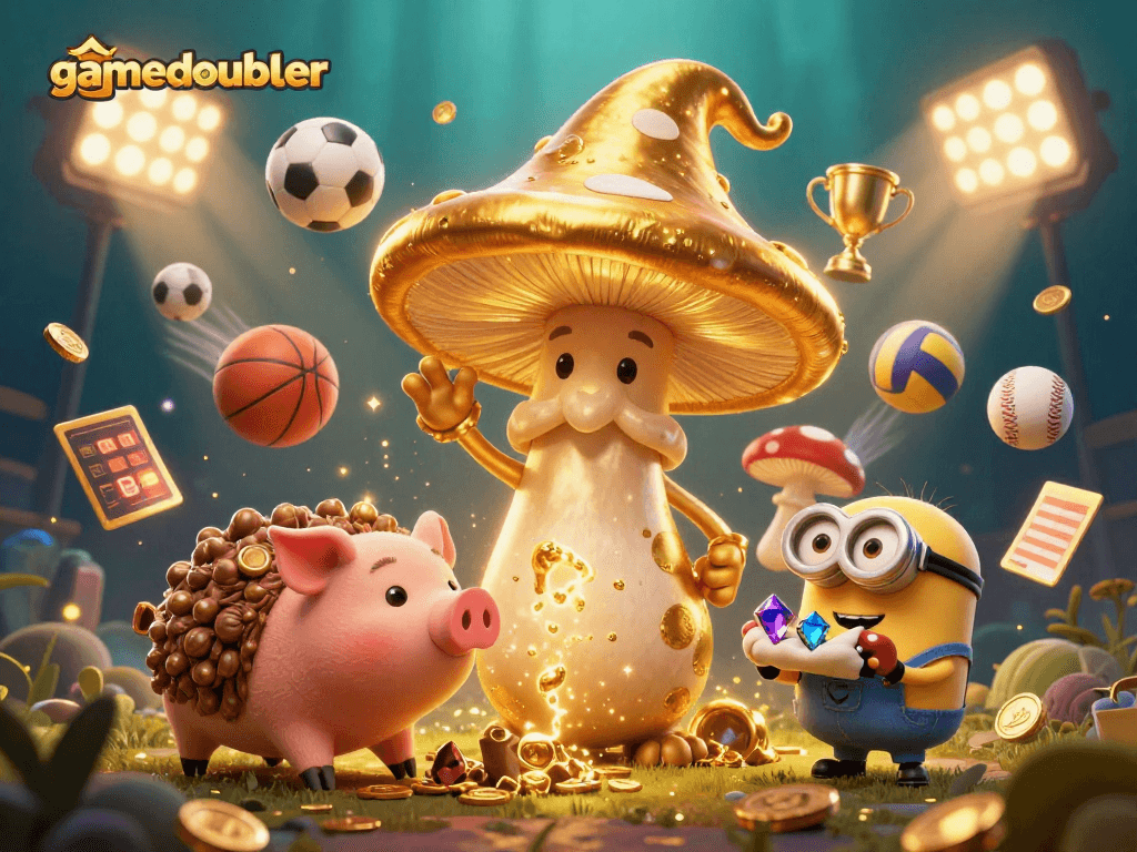 Experience exciting gaming opportunities with gamedoubler through vibrant casino graphics and engaging gameplay.
