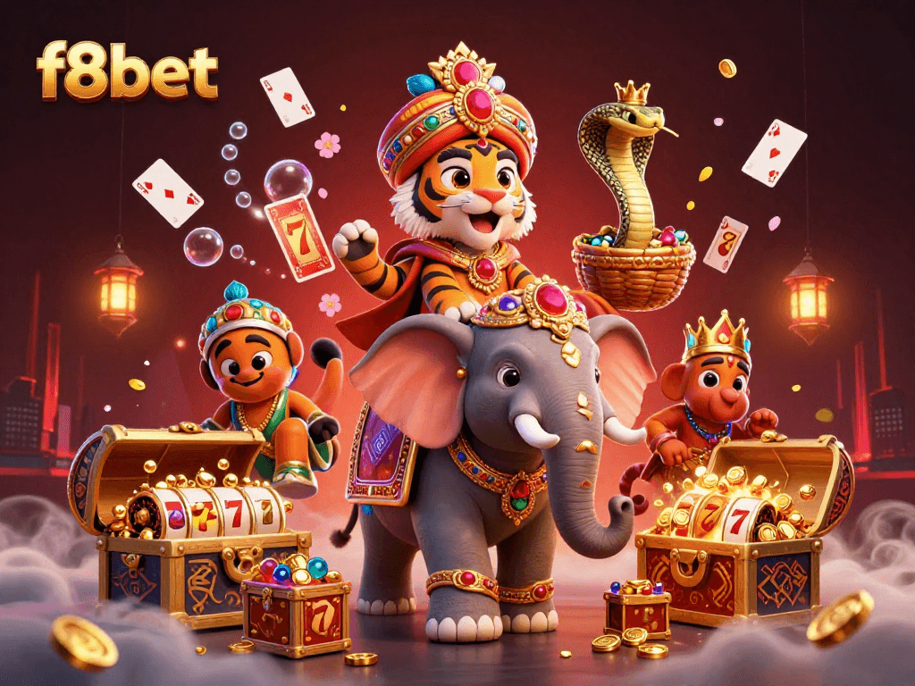 Experience thrilling gameplay with f8bet featuring vibrant 3D casino characters and dynamic elements.
