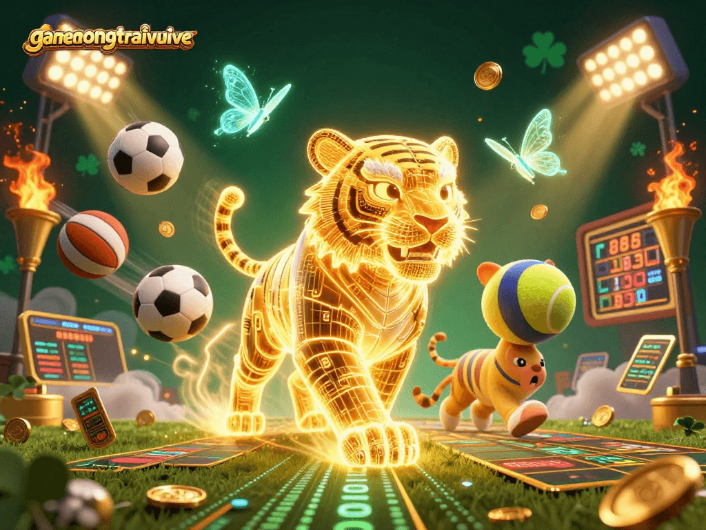 Engage in thrilling sports betting action at gamenongtraivuive with dynamic casino visuals and exciting gameplay.