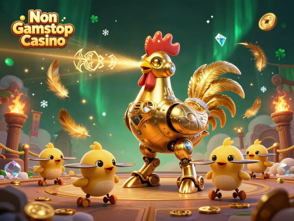 Enjoy exhilarating gameplay at Non Gamstop Casino, featuring vibrant 3D characters and dynamic casino elements.