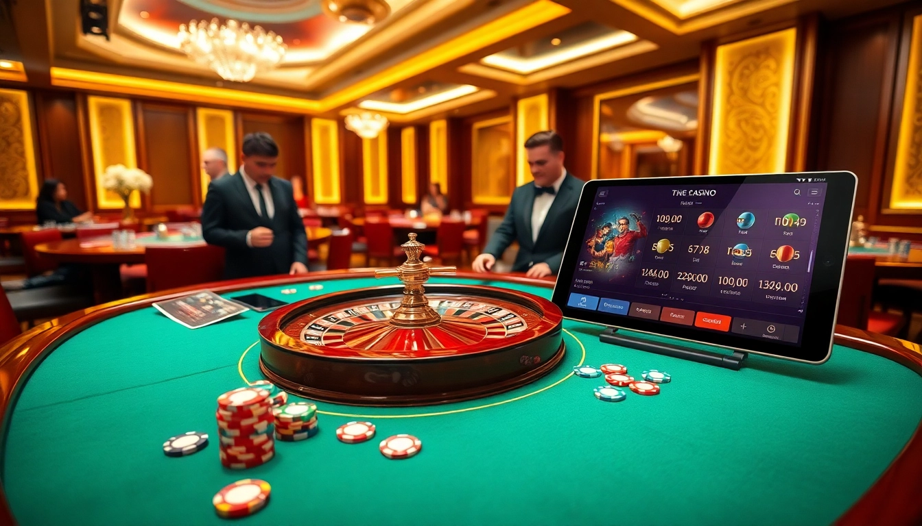 Experience the thrill of gaming at thabet com with vibrant casino tables and live action.