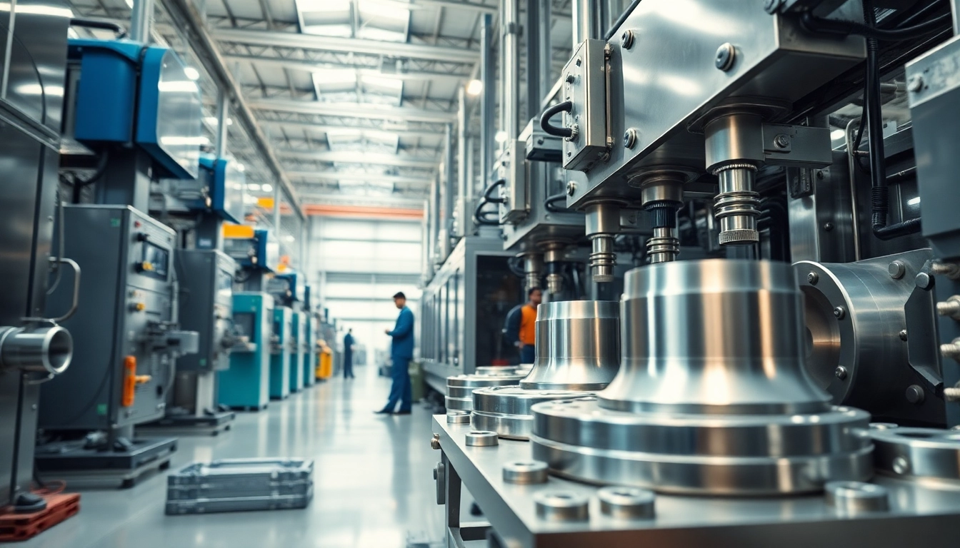 High pressure diecasting Malaysia factory showcasing advanced technology and skilled workers.