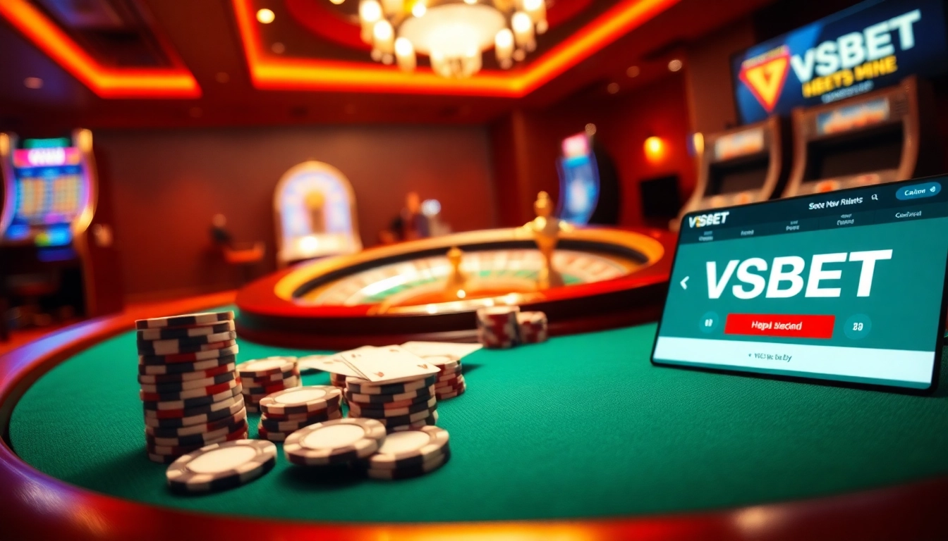 Experience the excitement of online gambling at https://vsbet3.net/ with vibrant casino visuals and poker action.