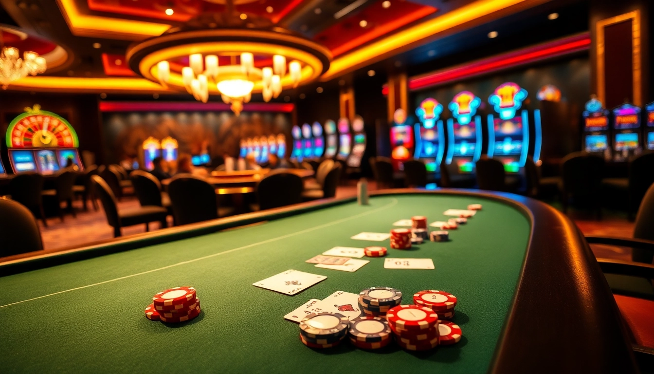 Experience the thrill of winning at kwin com's luxurious casino, featuring a vibrant atmosphere and exciting games.