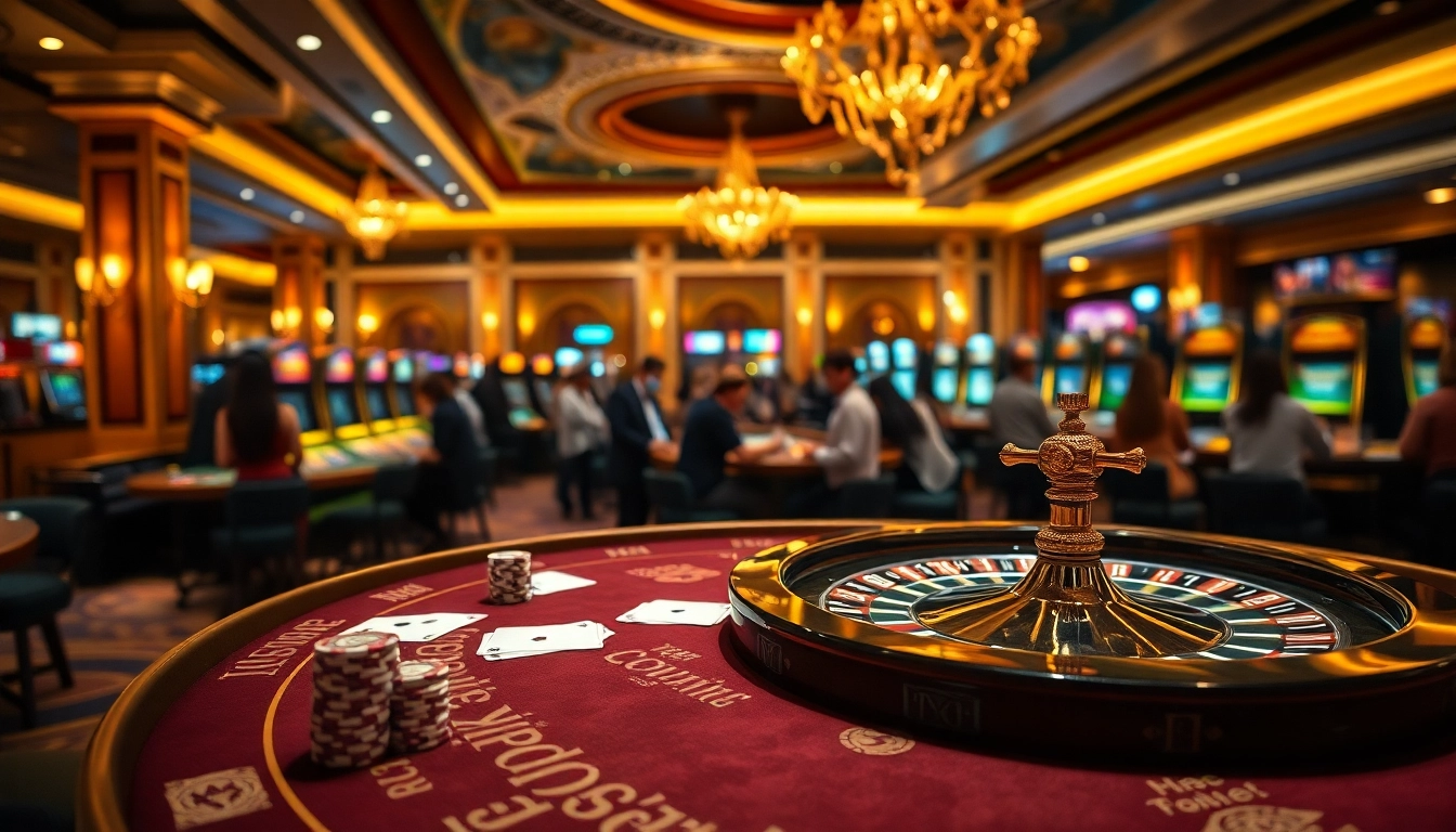 Exciting casino scene with poker chips and roulette wheel at https://xx88.eu.com/ highlighting a thrilling gambling experience.