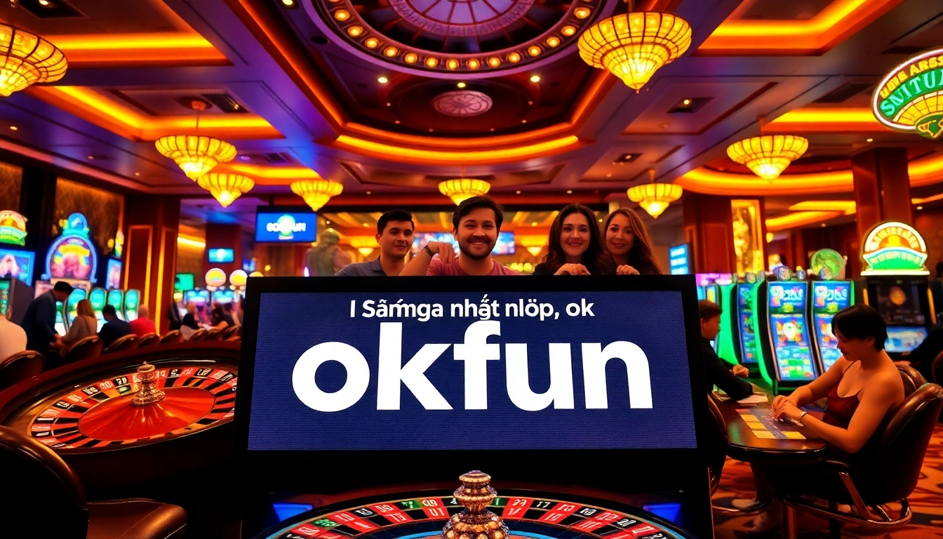 Experience the thrill of gambling as you đăng nhập okfun for exciting live casino action.