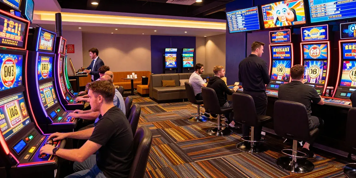 Excited players enjoying new online casinos UK with vibrant games and promotions.