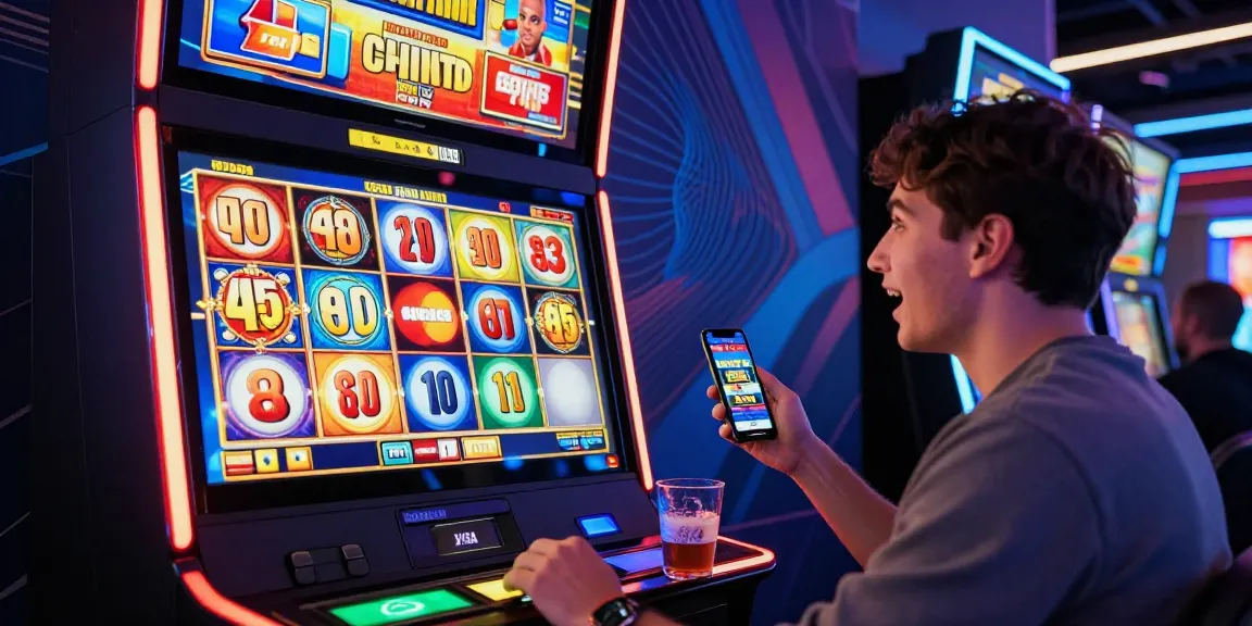 Dynamic gaming experience at brcs.co.uk showcasing credit card casino excitement with slot machine and promotional offers.