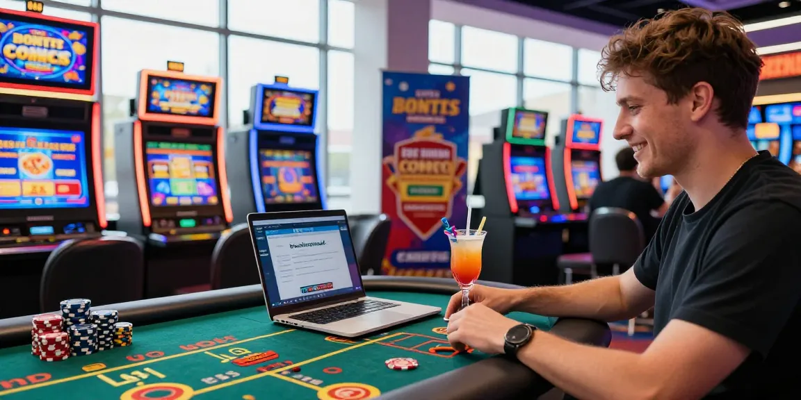 Player at credit card casino enjoying games and bonuses from https://scoarch.org.uk/ in vibrant setting.