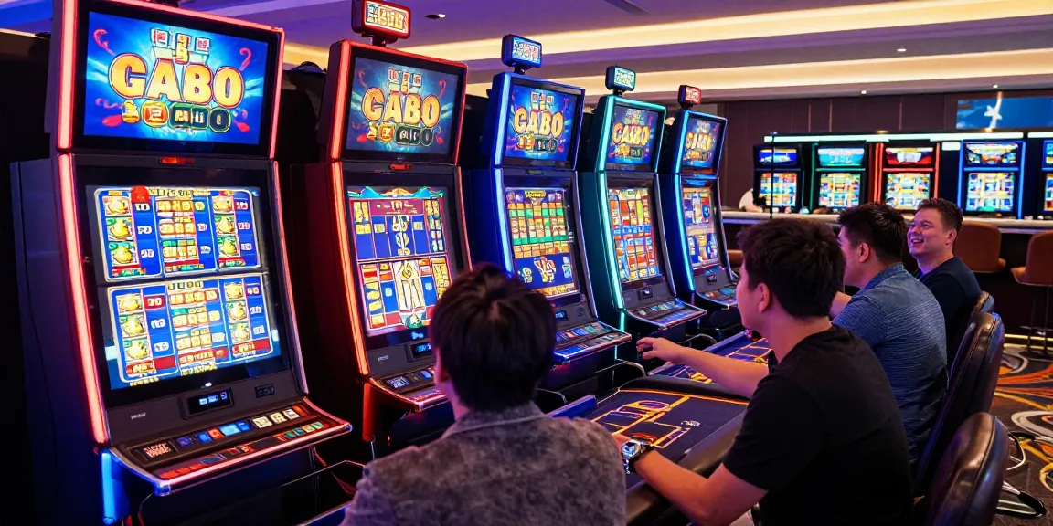 Engaging players in a vibrant slot88 gacor gaming environment, showcasing colorful slot machines and live tables.