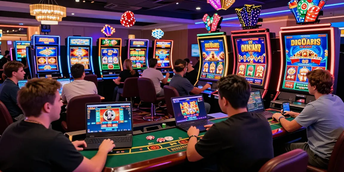 Engaging online casino gaming scene at https://ccrm.org.uk/ showcasing vibrant slot titles and live dealer action.